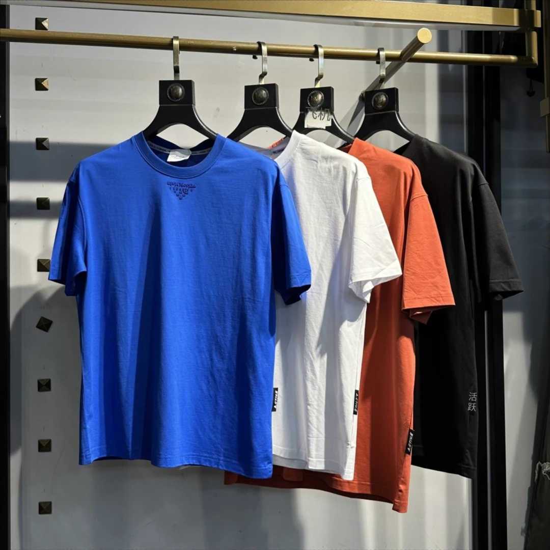 MD高标/260克双丝光微阔精品欧货短袖 75032