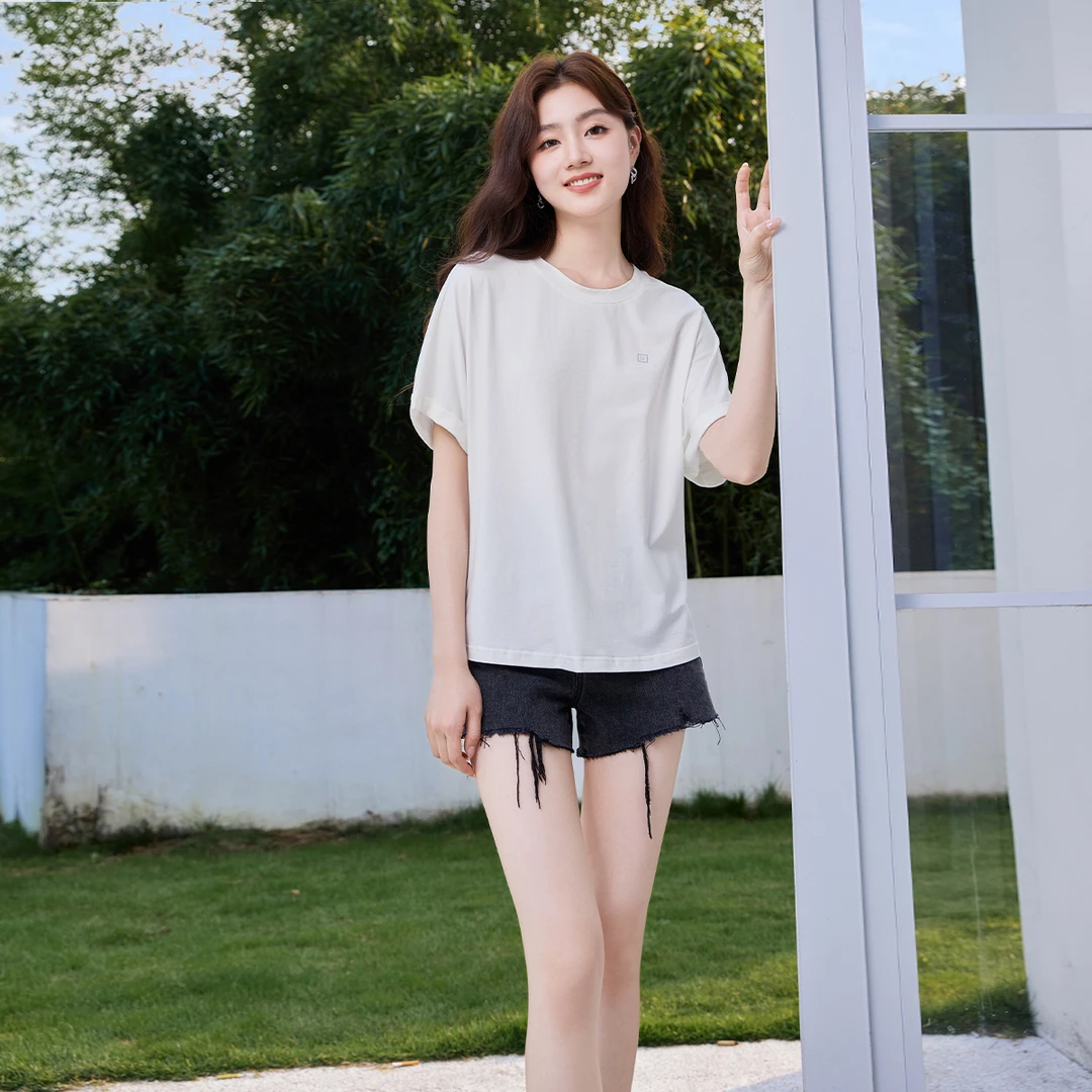 【粉丝专属】X3064220 T恤 香影休闲白搭时尚显瘦夏新款