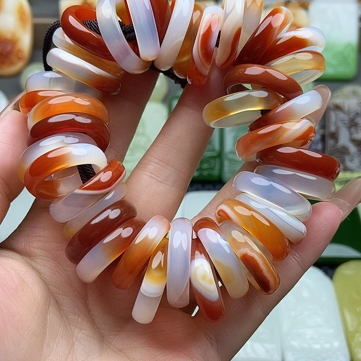 玛瑙/玉髓未镶嵌戒指