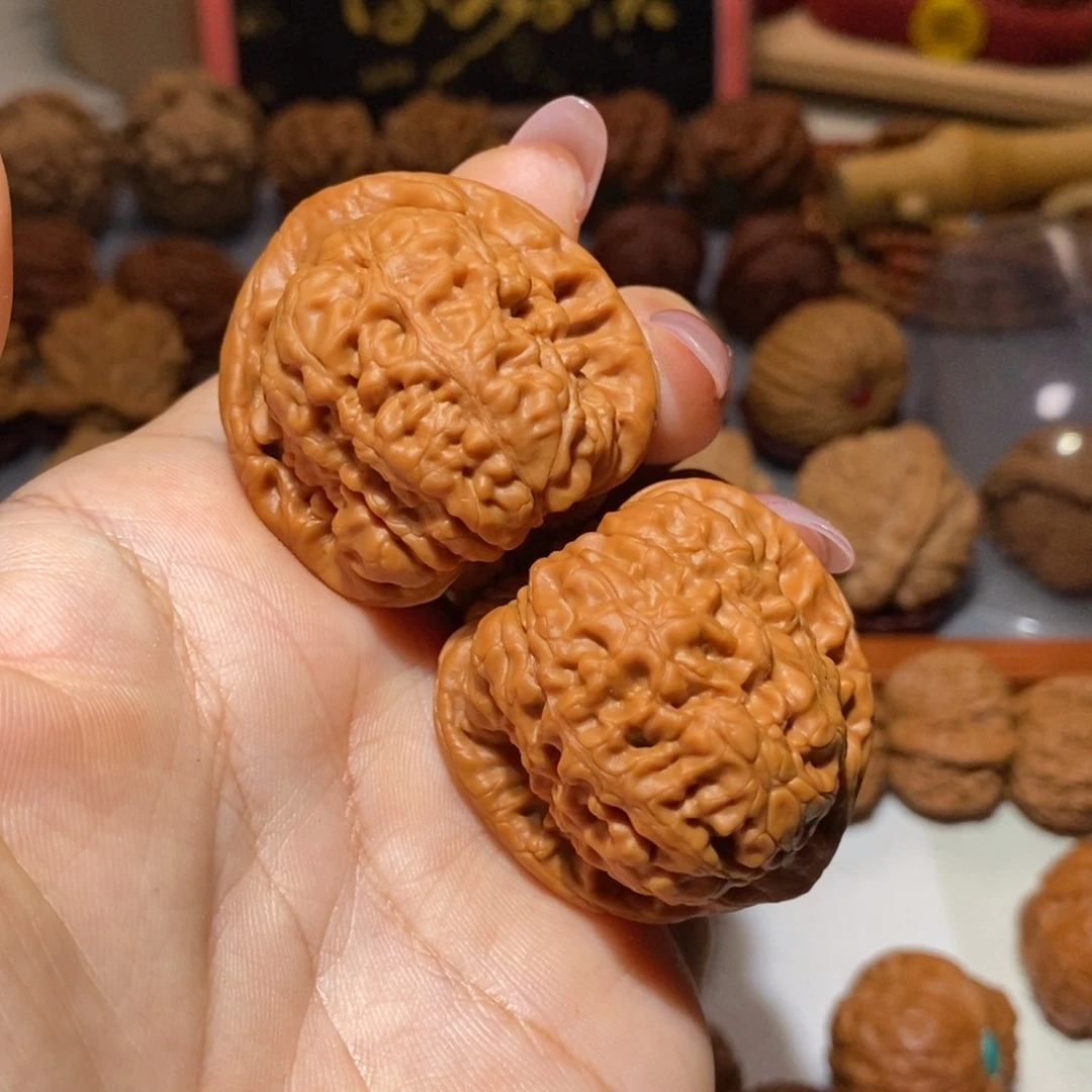 把件文玩核桃39 尺全品金字塔