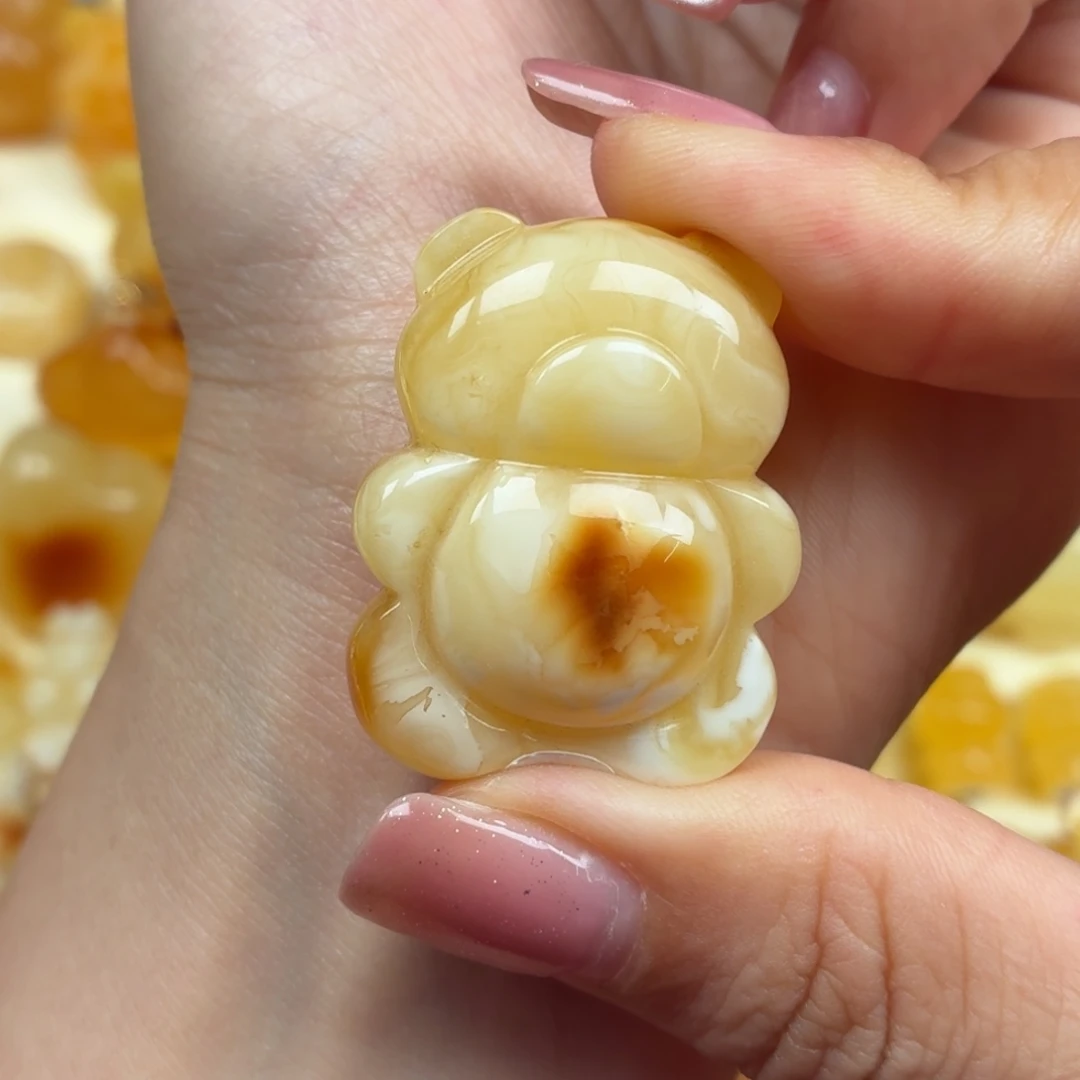 裸石琥珀未镶嵌蜜蜡