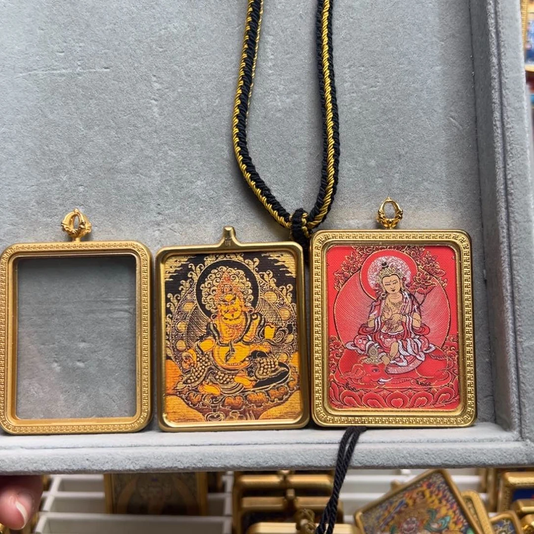 吊坠云**香双面普贤➕黄财神