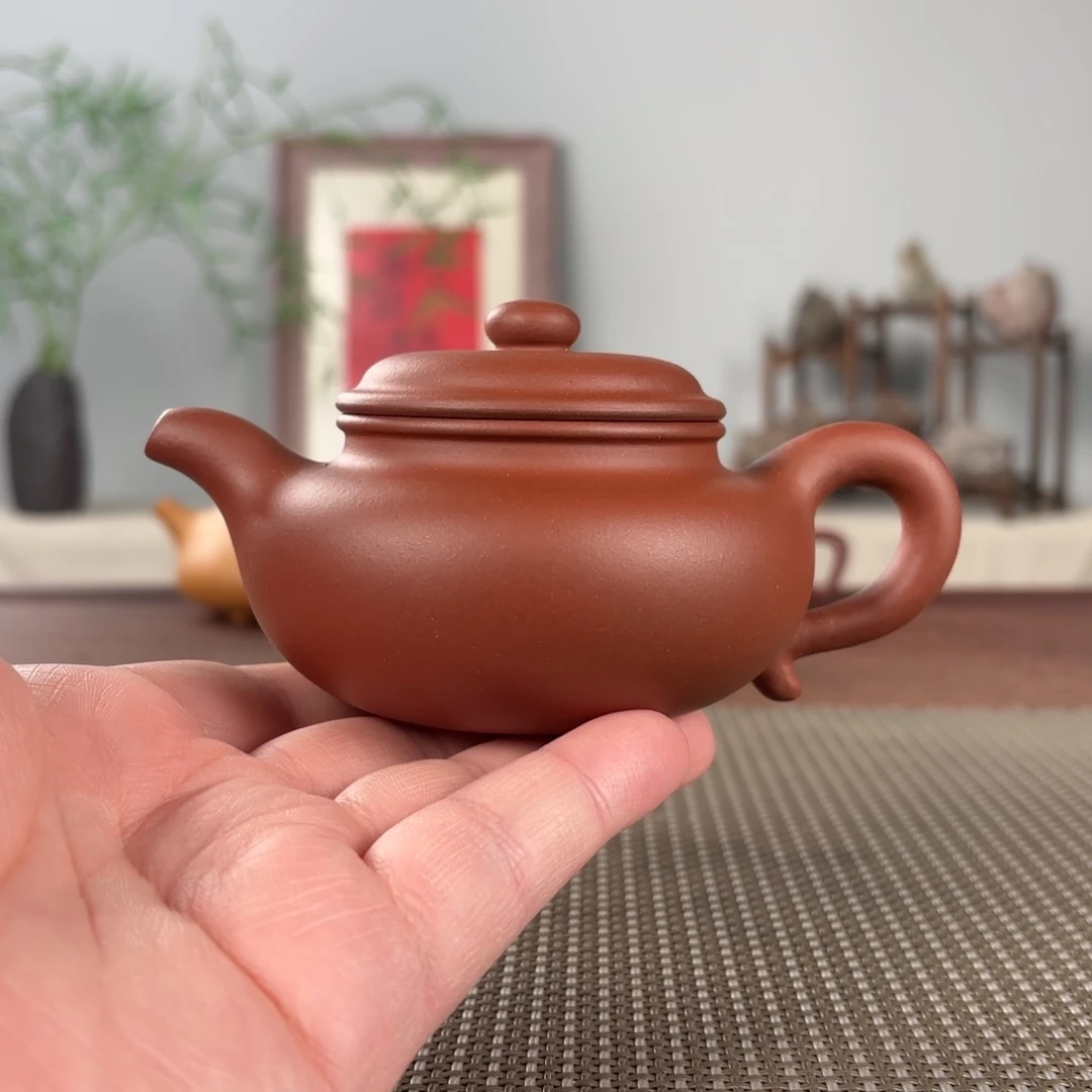 茶壶紫砂微瑕黄龙山原矿紫砂壶