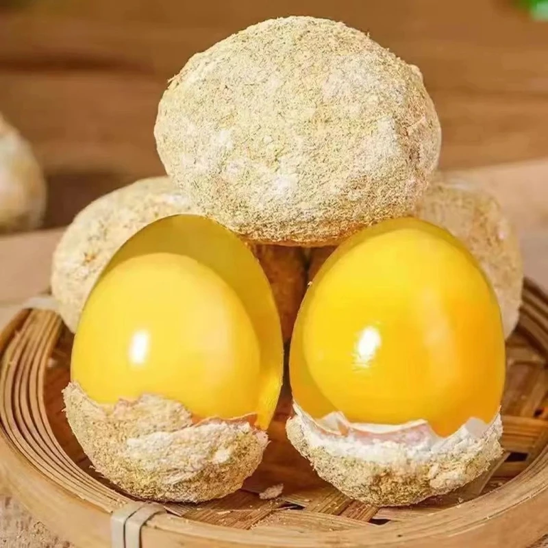 变蛋河南正宗特产农家手工水晶鸡蛋变蛋松花皮蛋无铅溏心整箱批发