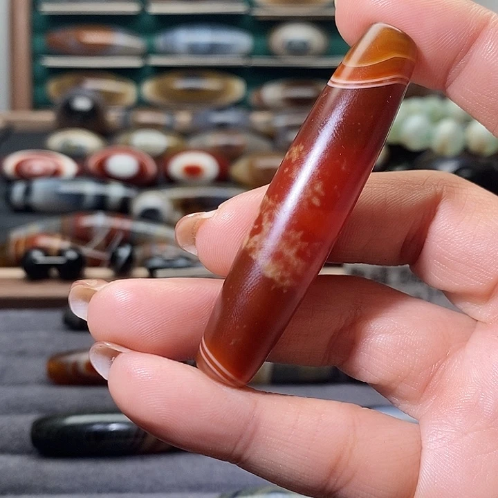 上***啡玛瑙/玉髓未镶嵌吊坠(不含链)