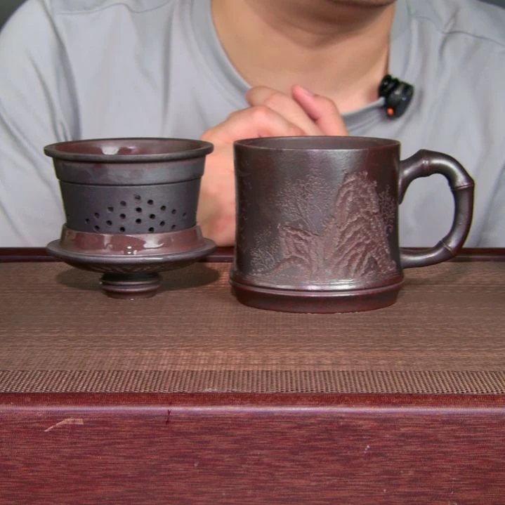 茶杯紫砂高货放漏