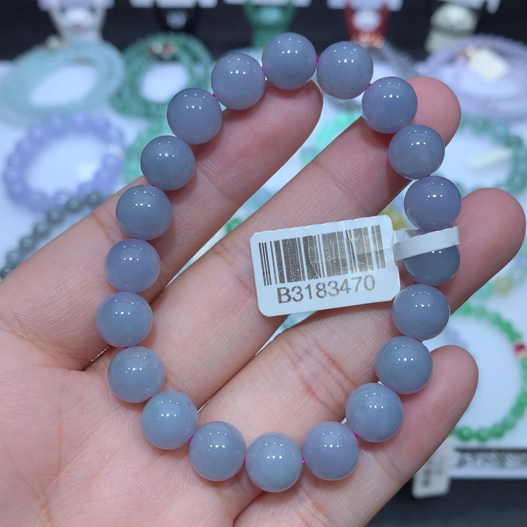 翡翠未镶嵌手串天然