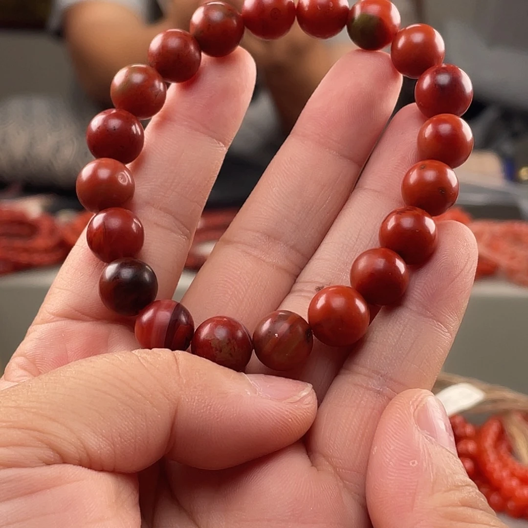 手链未镶嵌南红玛瑙