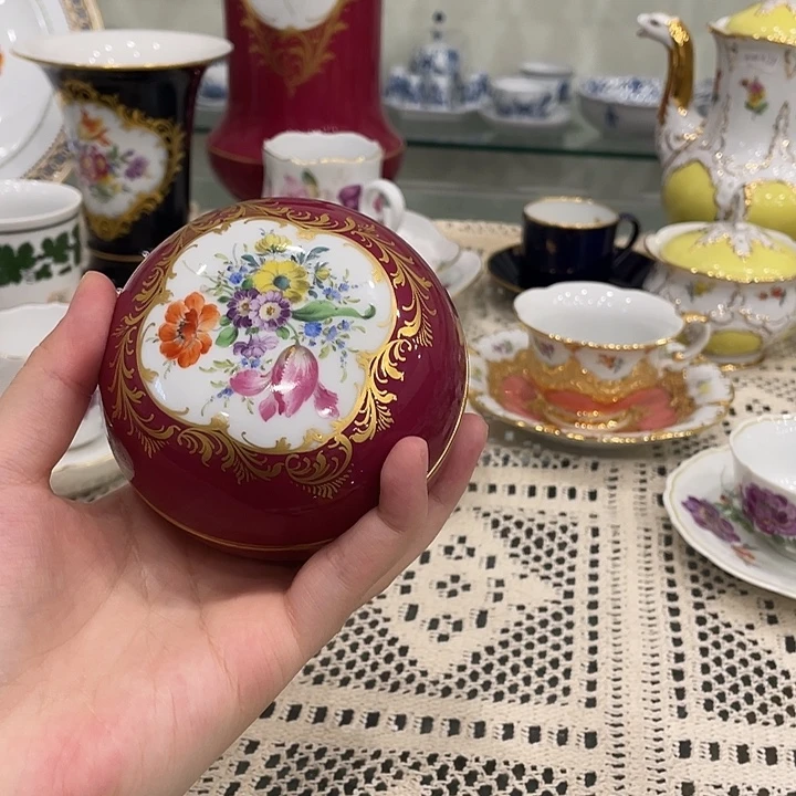 摆件中古二等首饰盒