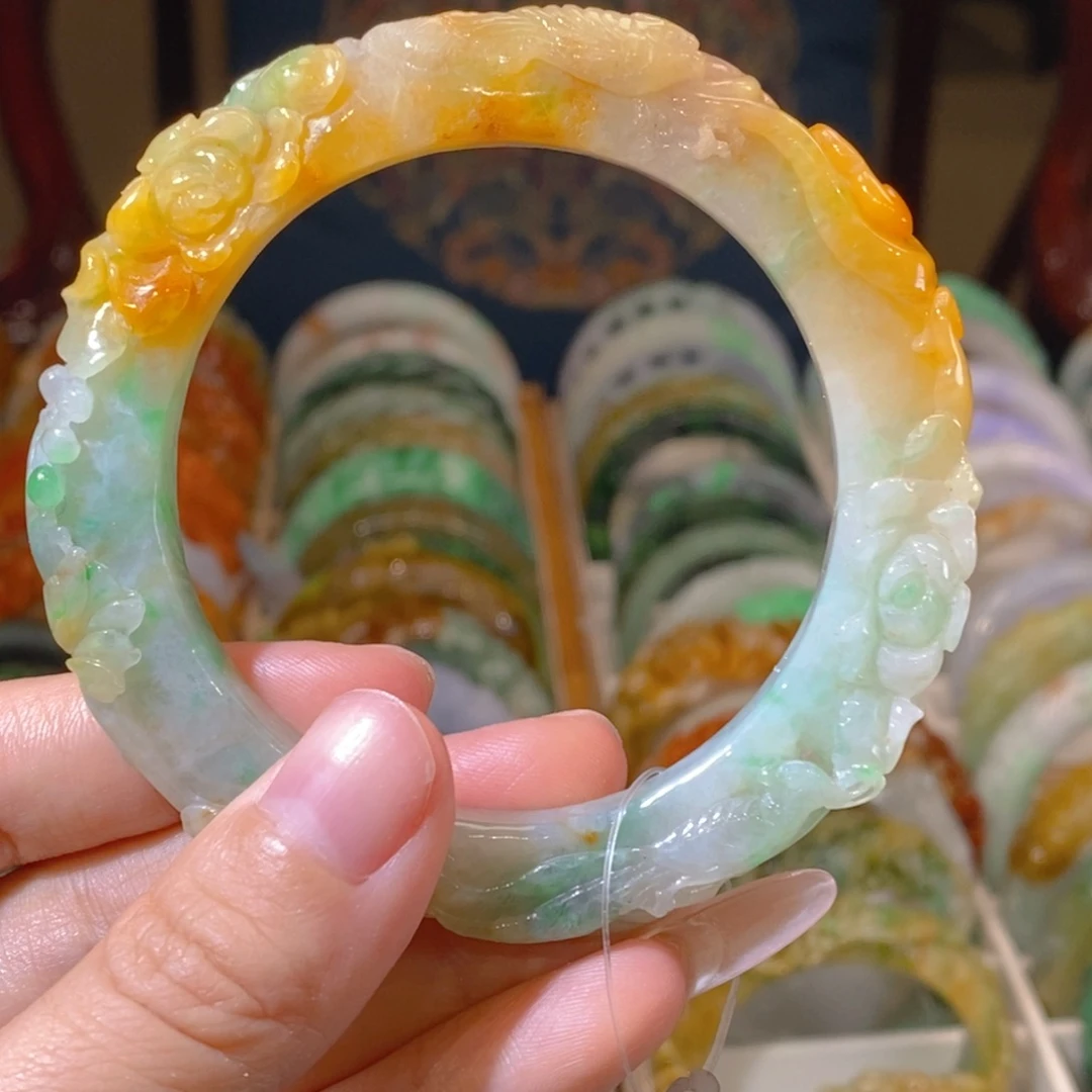 璺***定制翡翠未镶嵌不退不换