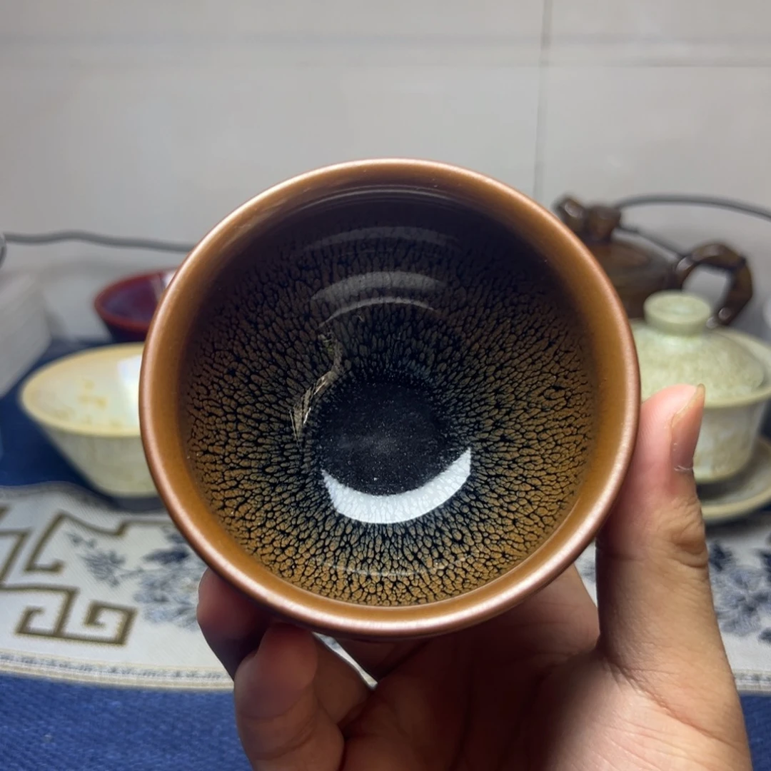 建阳建盏喝茶主人杯