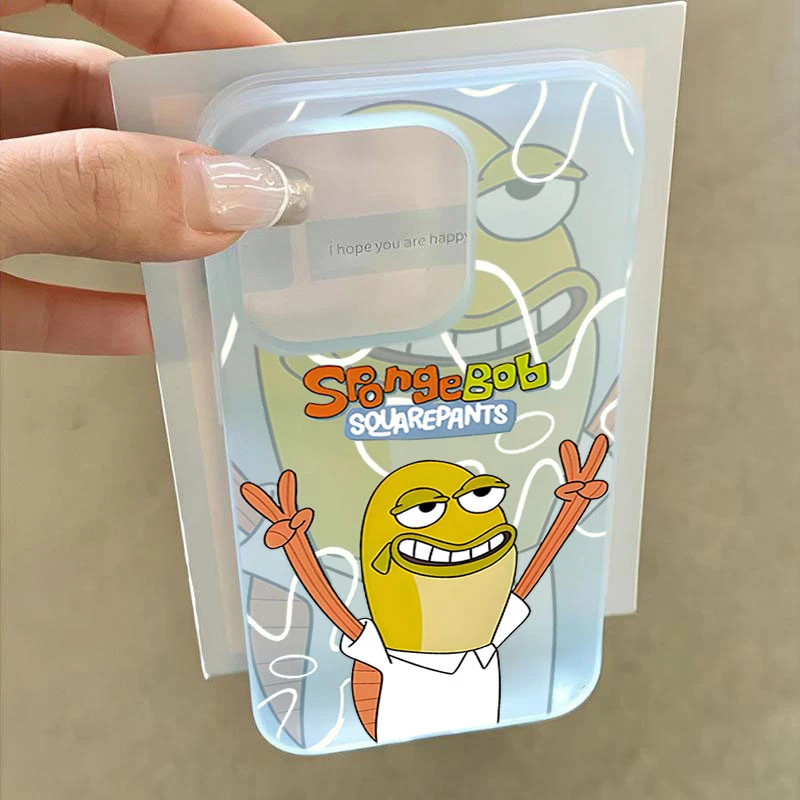 比奇堡居民鱼适用iphone16promax苹果15手机壳14PLUS软13防摔1211