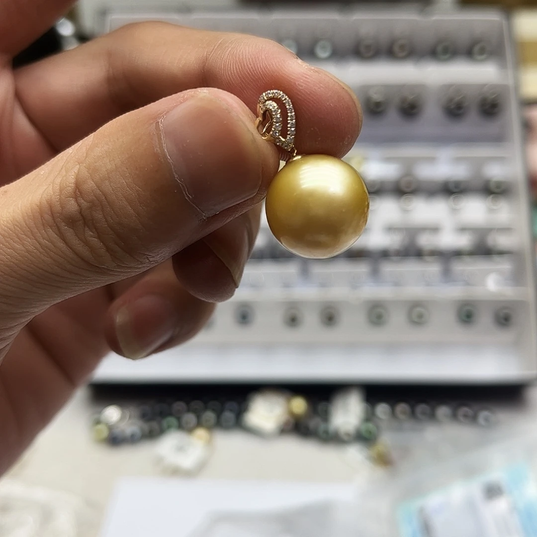 海水珍珠颈饰未镶嵌