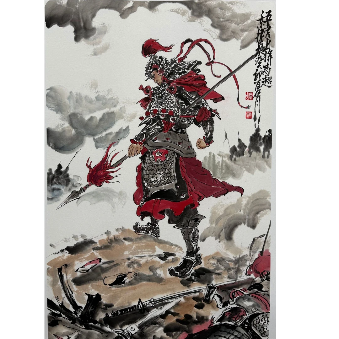 戴总专属——宋景辉老师2.7平尺人物作品（马超）