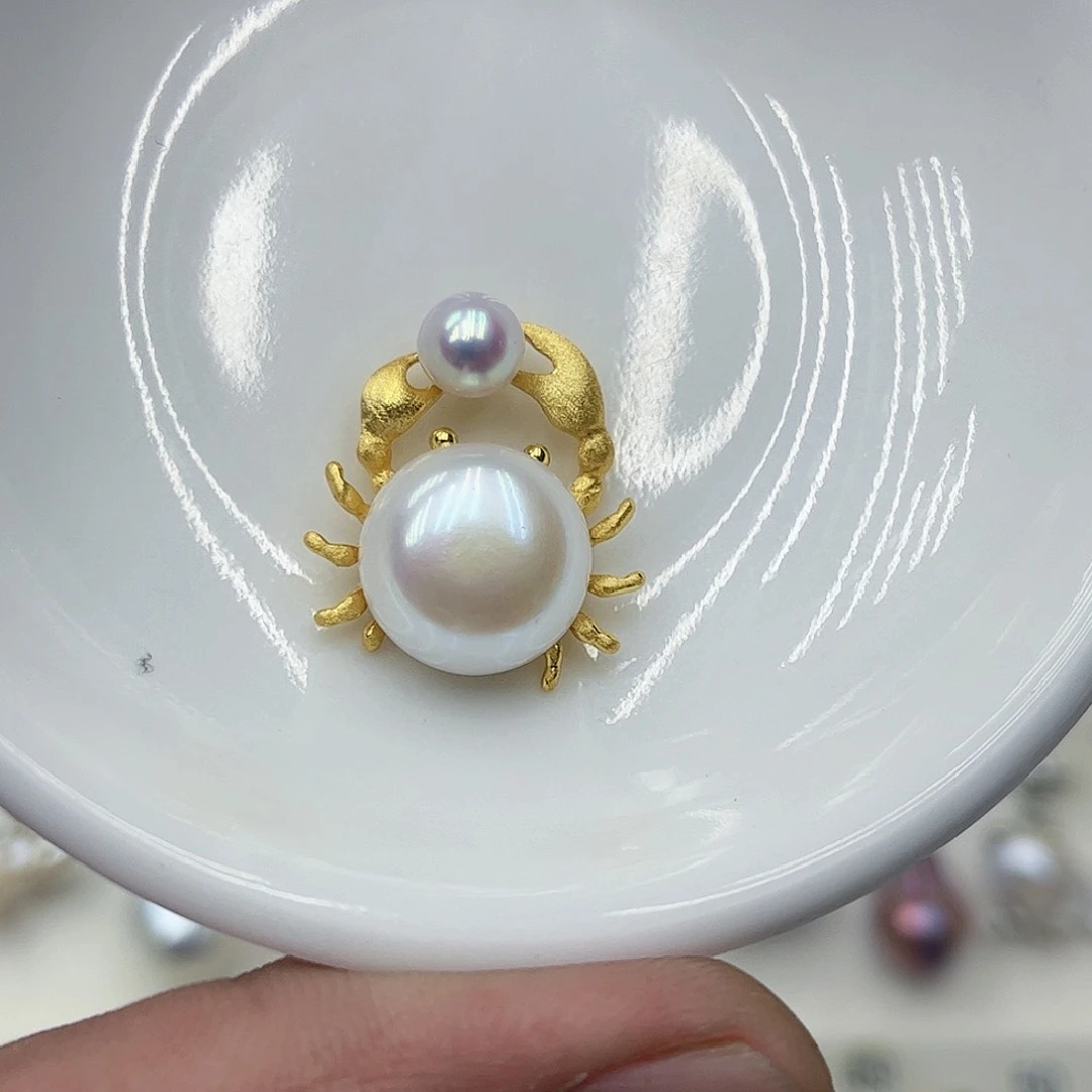 淡水珍珠吊坠(不含链)未镶嵌1****501