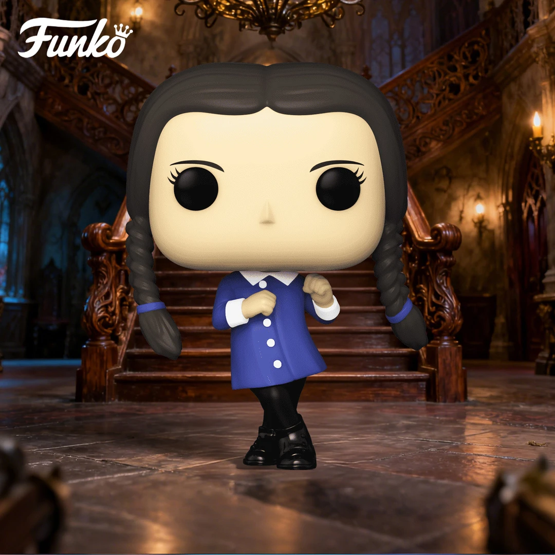 FUNKO丰高POP美剧 星期三 亚当斯 周边手办潮玩摆件公仔礼物