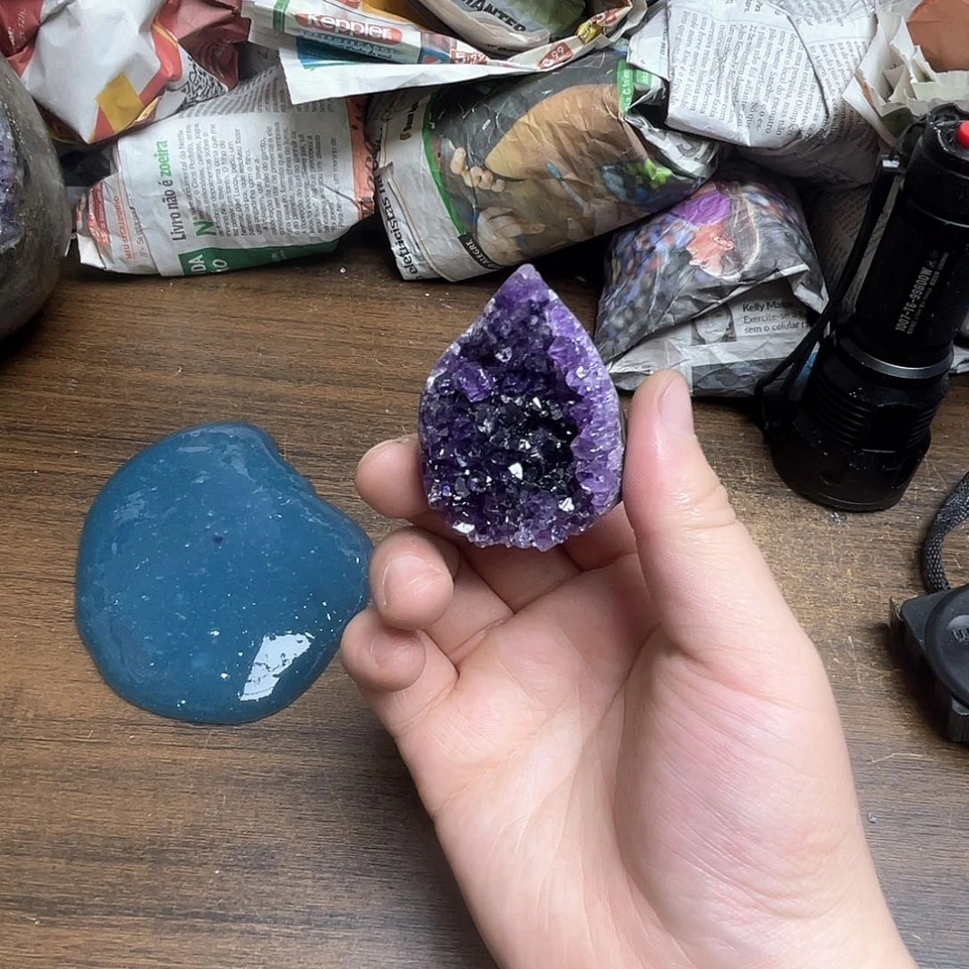 紫晶大型摆件（非配饰）未镶嵌