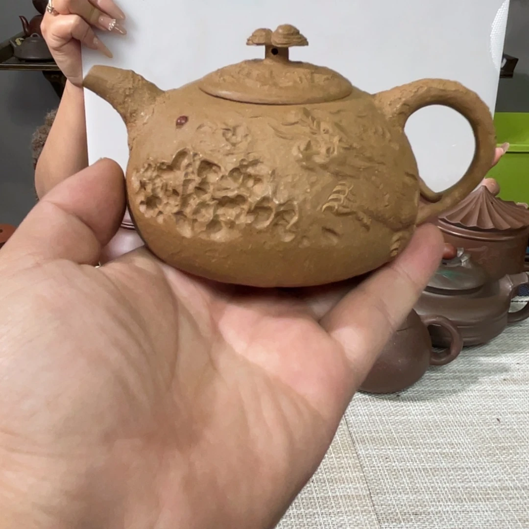 茶杯紫砂宜兴原矿紫砂精品手工