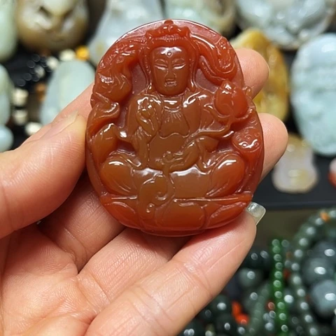 玛瑙/玉髓未镶嵌颈饰