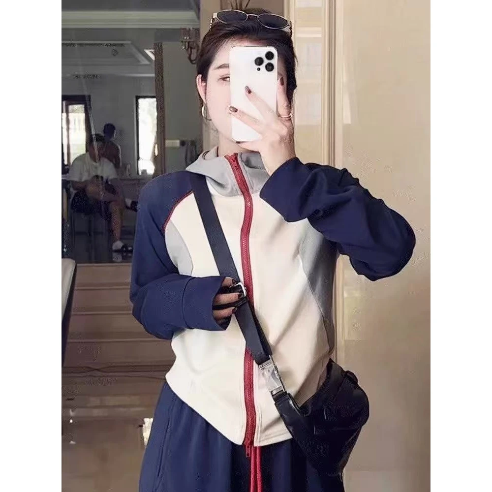 0358拼接上衣大码胖MM遮肉显瘦洋气百搭