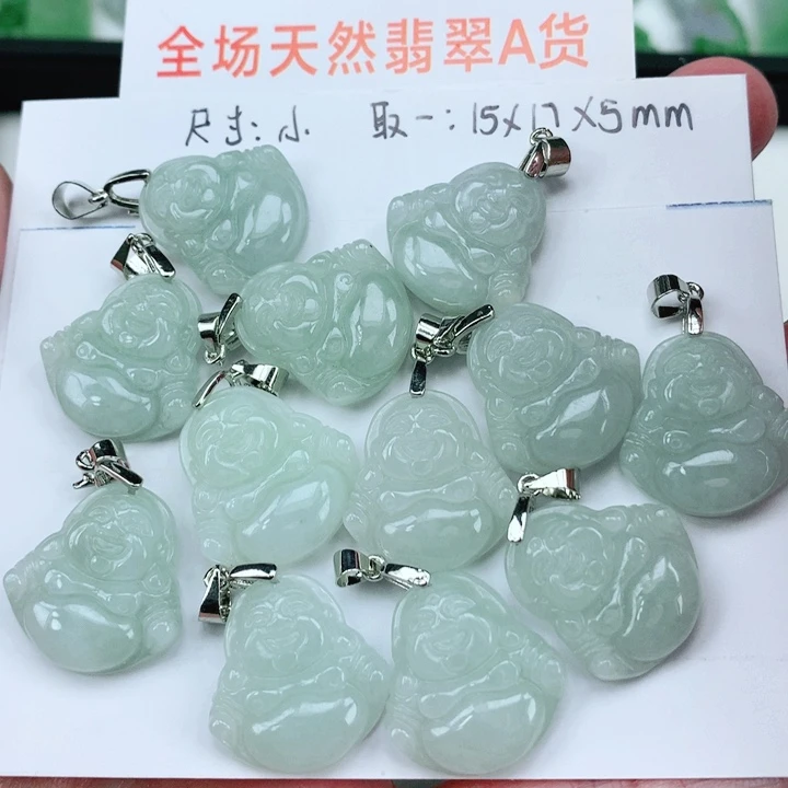 翡翠未镶嵌颈饰多样性发其1