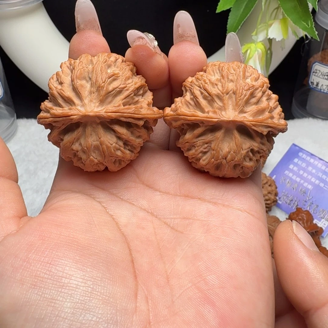 文玩核桃把件45苹果园