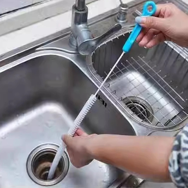 71CM可弯曲管道器疏通清洁刷水池水槽疏通刷排水管道下水道清洁棒