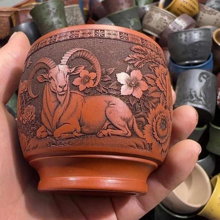 茶杯紫砂全手工制作工艺