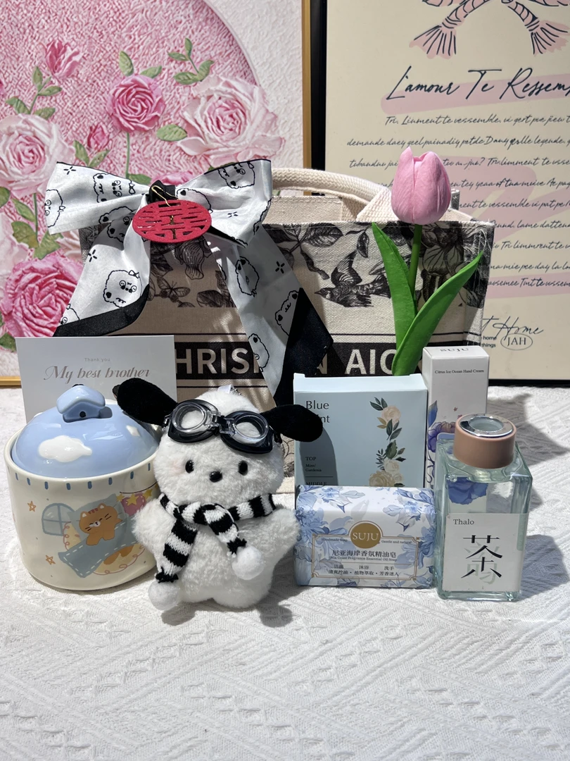 男士实用小众伴手礼父亲节结婚男伴郎手提礼袋送兄弟生日礼物