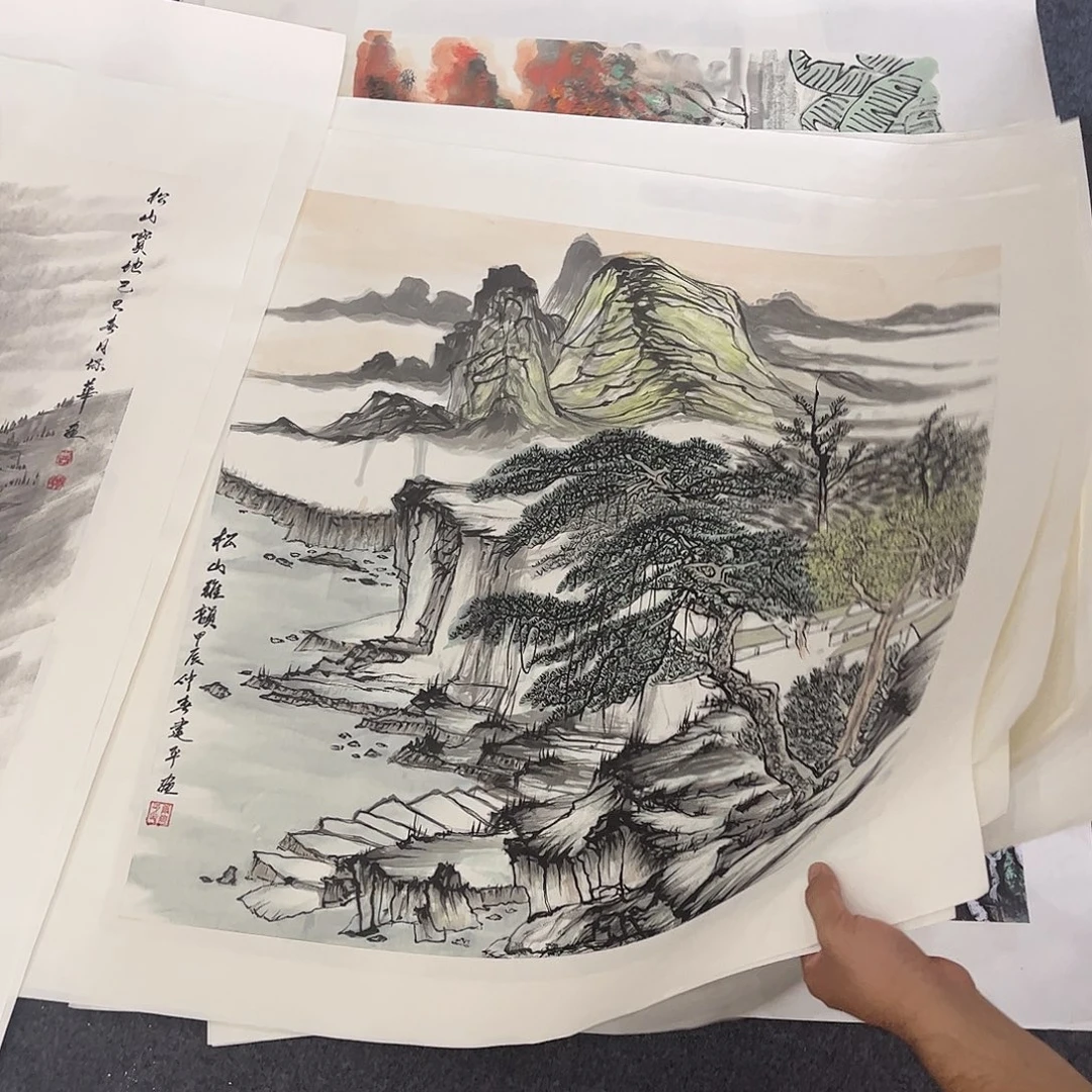 国画TD精品国画作品单幅任发