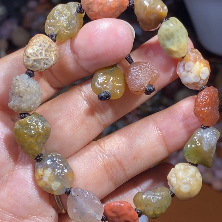 玛瑙/玉髓珠宝半成品未镶嵌