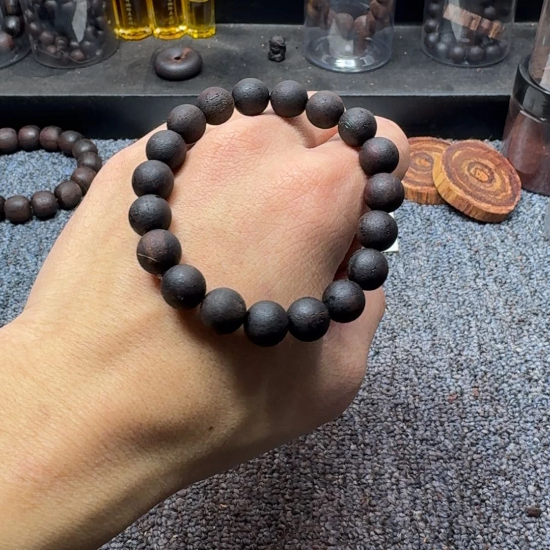 藤类紫牛肉干单圈1.0降真香圆珠