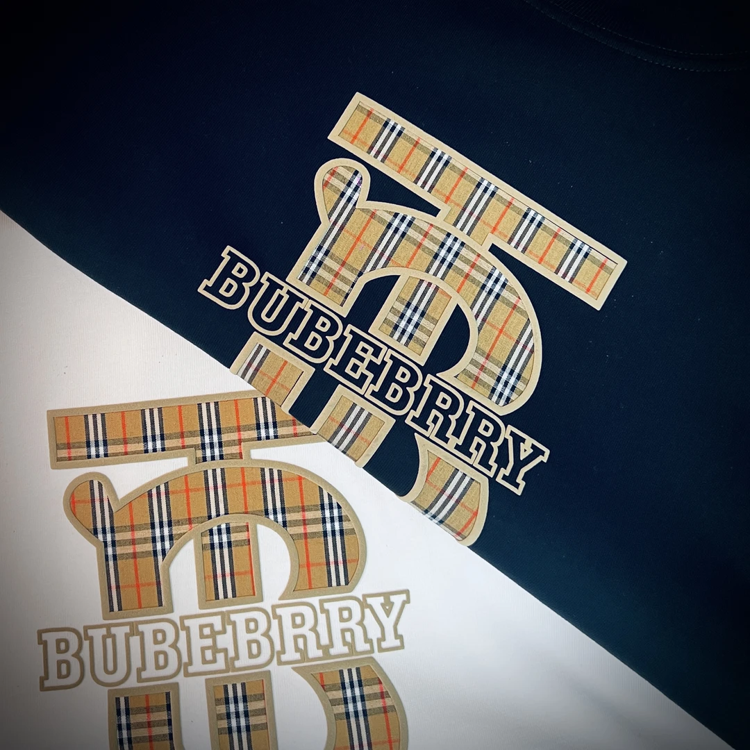 BANSUISDGA2025年新款时尚宽松【格纹BT】男女同款短袖T恤