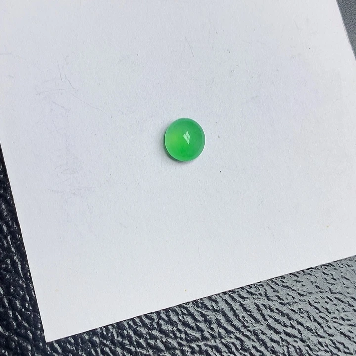 颈饰未镶嵌翡翠天然缅甸翡翠蛋面