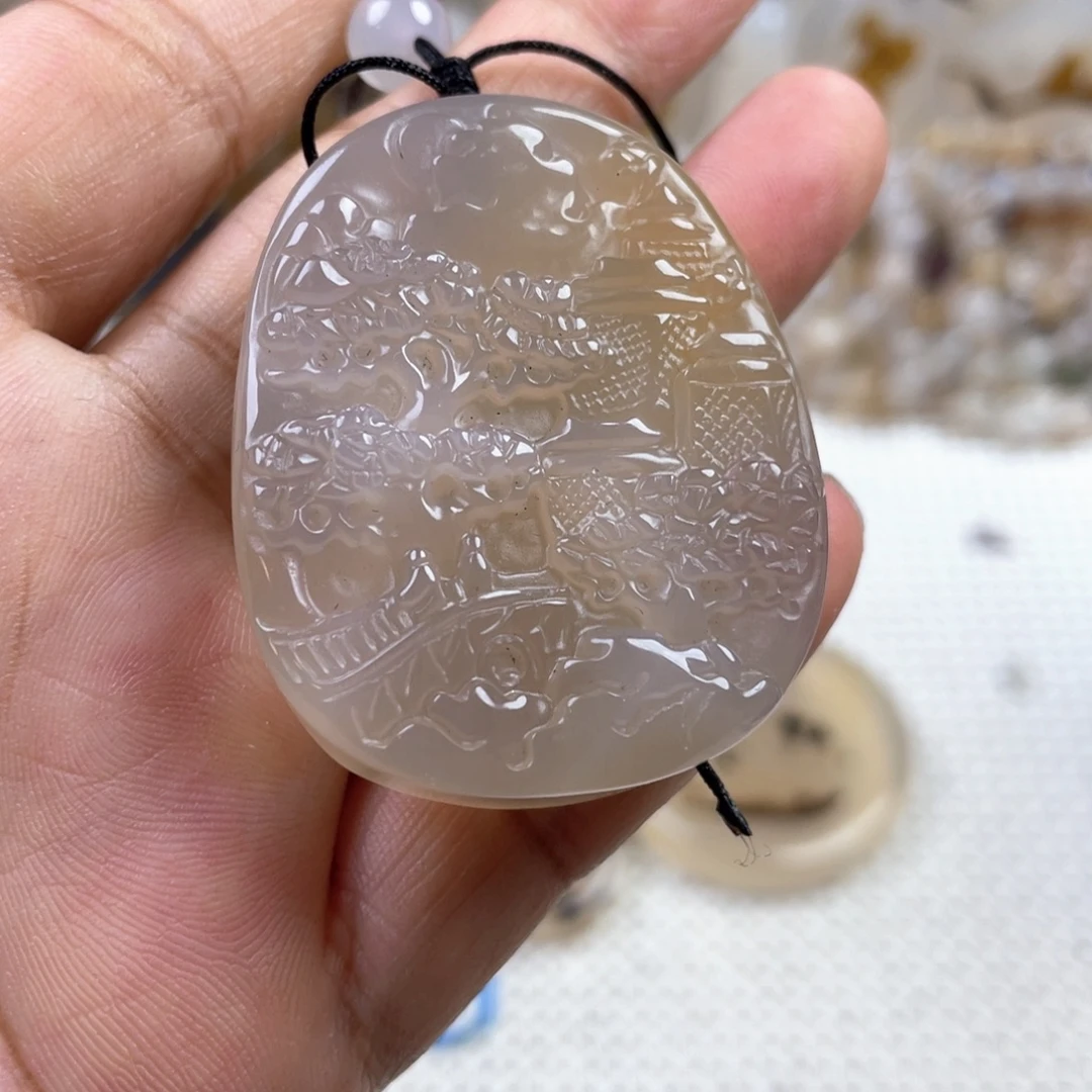 玛瑙/玉髓未镶嵌颈饰