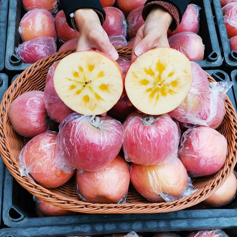 【冰糖心丑苹果】山西运城黄土高坡苹果净重9斤装脆甜爽口新鲜采摘