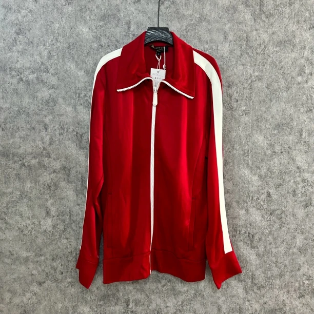 未使用 BURBERRY/博柏利 Burberry 红色运动风外套L码