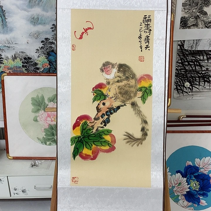 国画猴11111111111