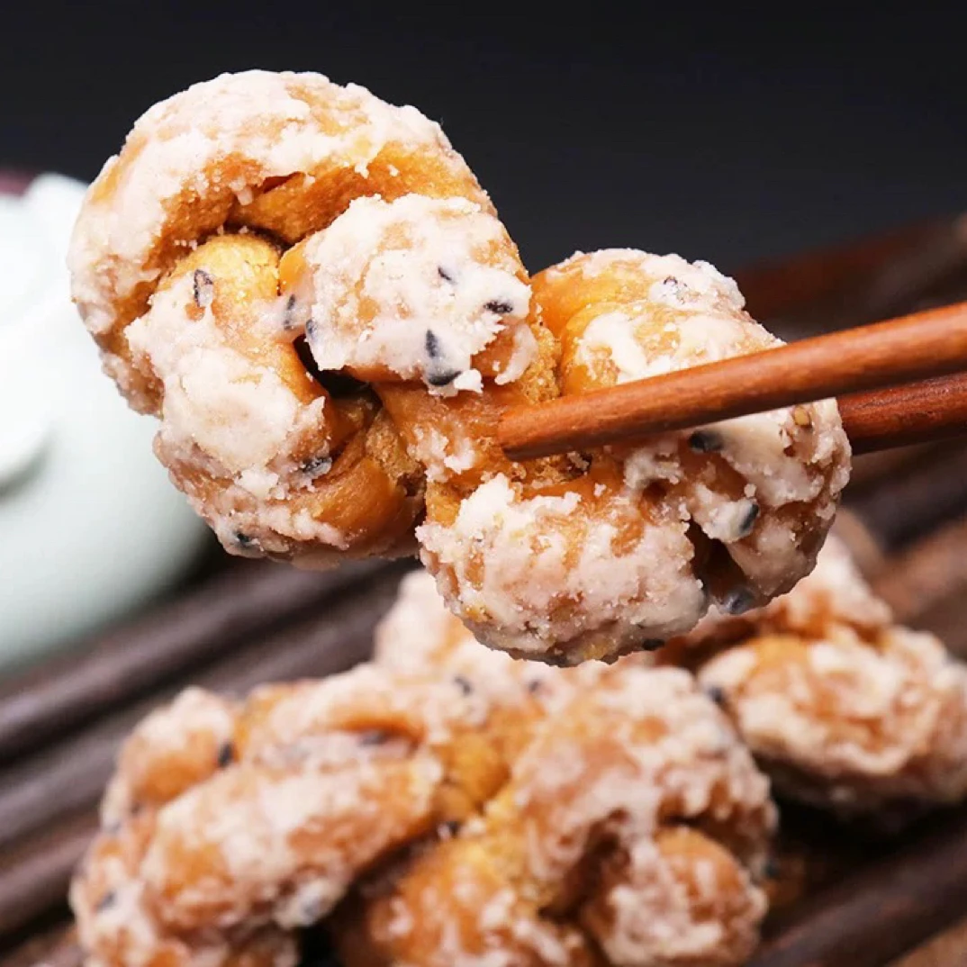 小满专属台州特产温岭白糖红糖麻花传统手工香酥甜老式糕点零食