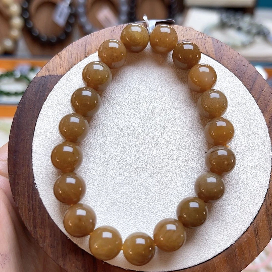 和田玉未镶嵌手串A27卡10