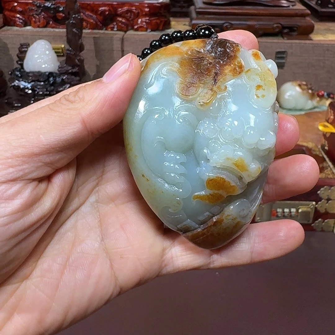 和田玉（糖玉）未镶嵌挂件