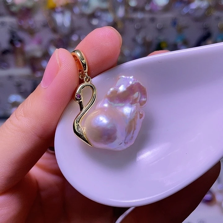 颈饰淡水珍珠合金74