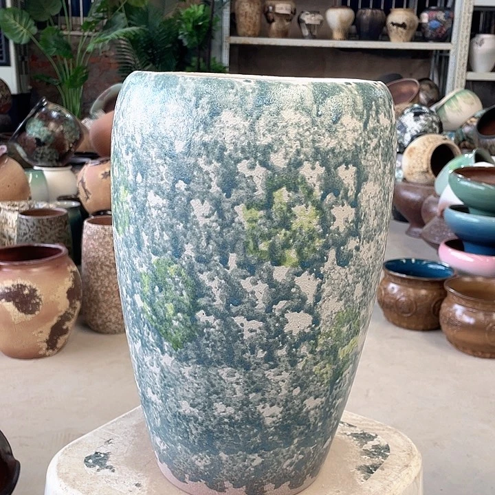 紫砂花盆正品口20高33。z z z z