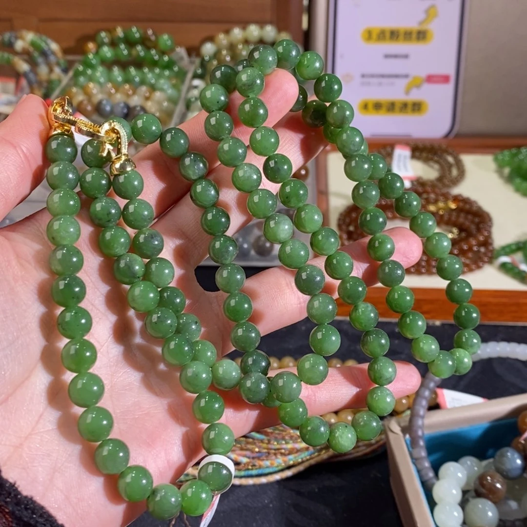 和田玉手链未镶嵌