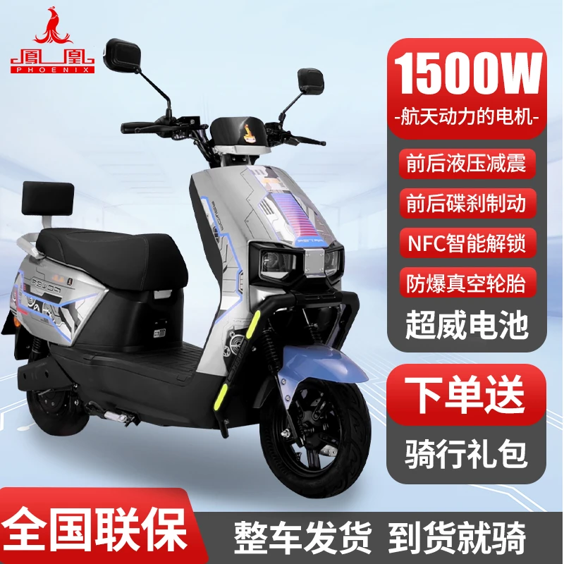 Phoenix/凤凰极速版高长续航大功率适合跑长途外卖使用电动摩托车