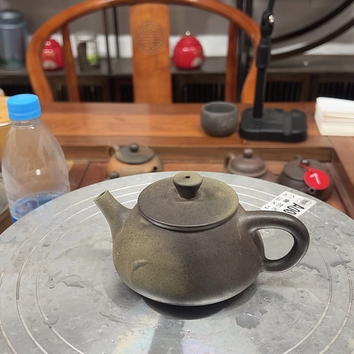 龙窑柴烧暇疵手工壶