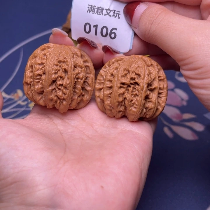 文玩核桃把件粗筋43.0106