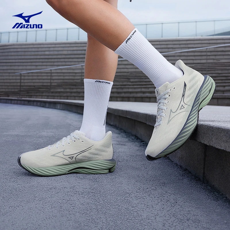 Mizuno/美津浓RIDER 28美津浓马拉松缓震运动鞋新款软弹支撑跑鞋