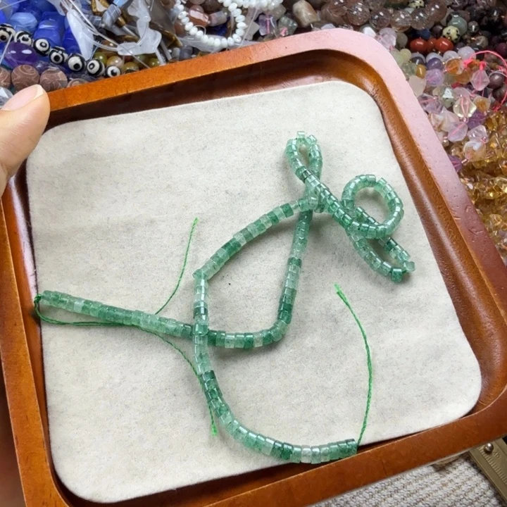 水晶珠宝半成品未镶嵌卡2*4直切一条