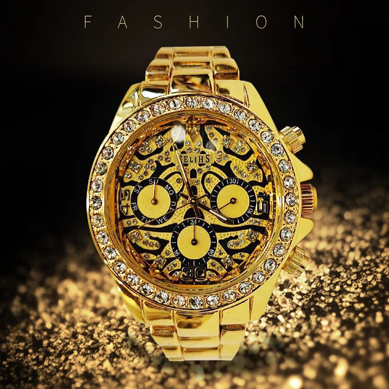 全新未使用-奢华时尚男腕表